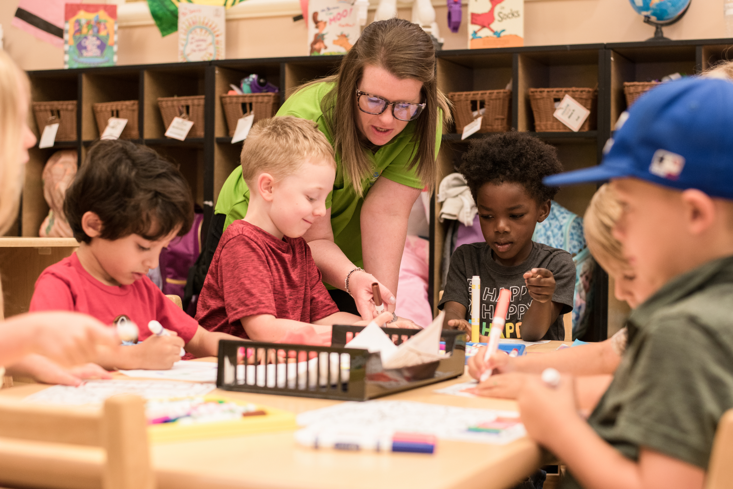 teacher and students 